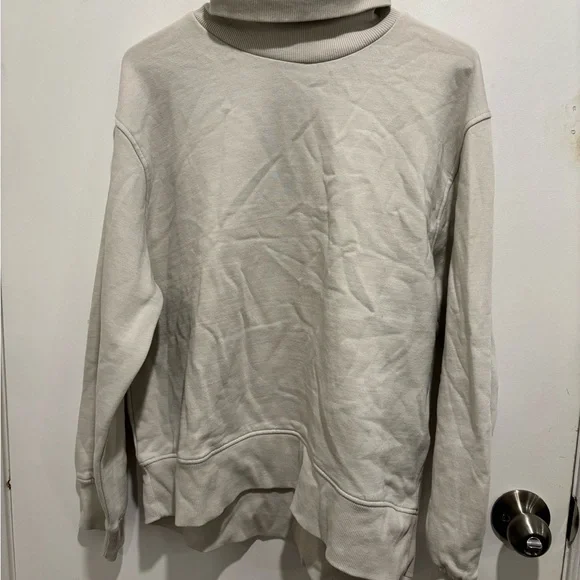 Zara Women's  Cream Turtleneck Sweater - Picture 2 of 6